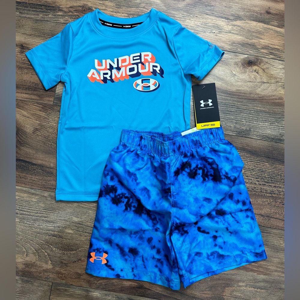 UA Little Boy Swim Set